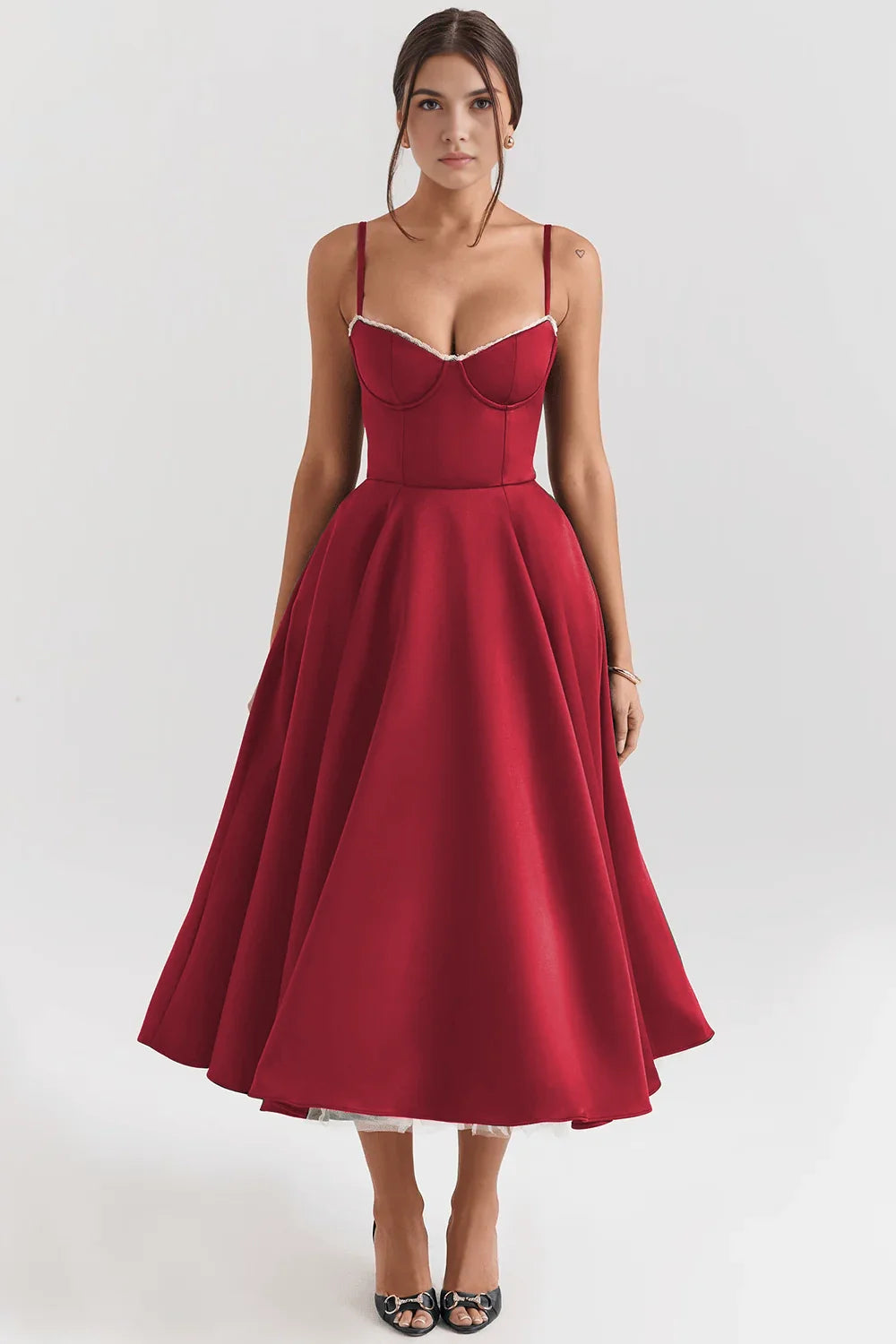 Vestido Midi Cloe - Dupla Camada