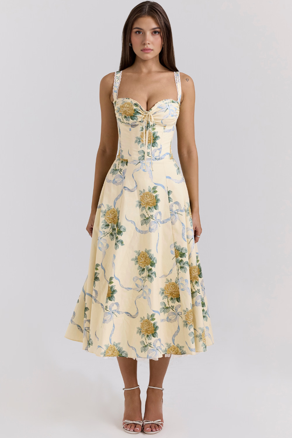 Vestido Bustier Renda Valentina