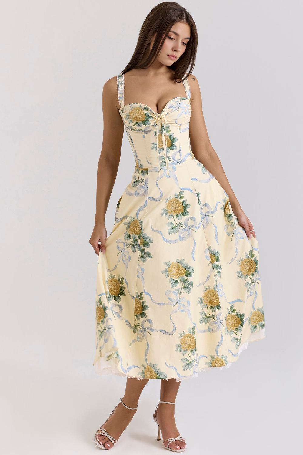 Vestido Bustier Renda Valentina