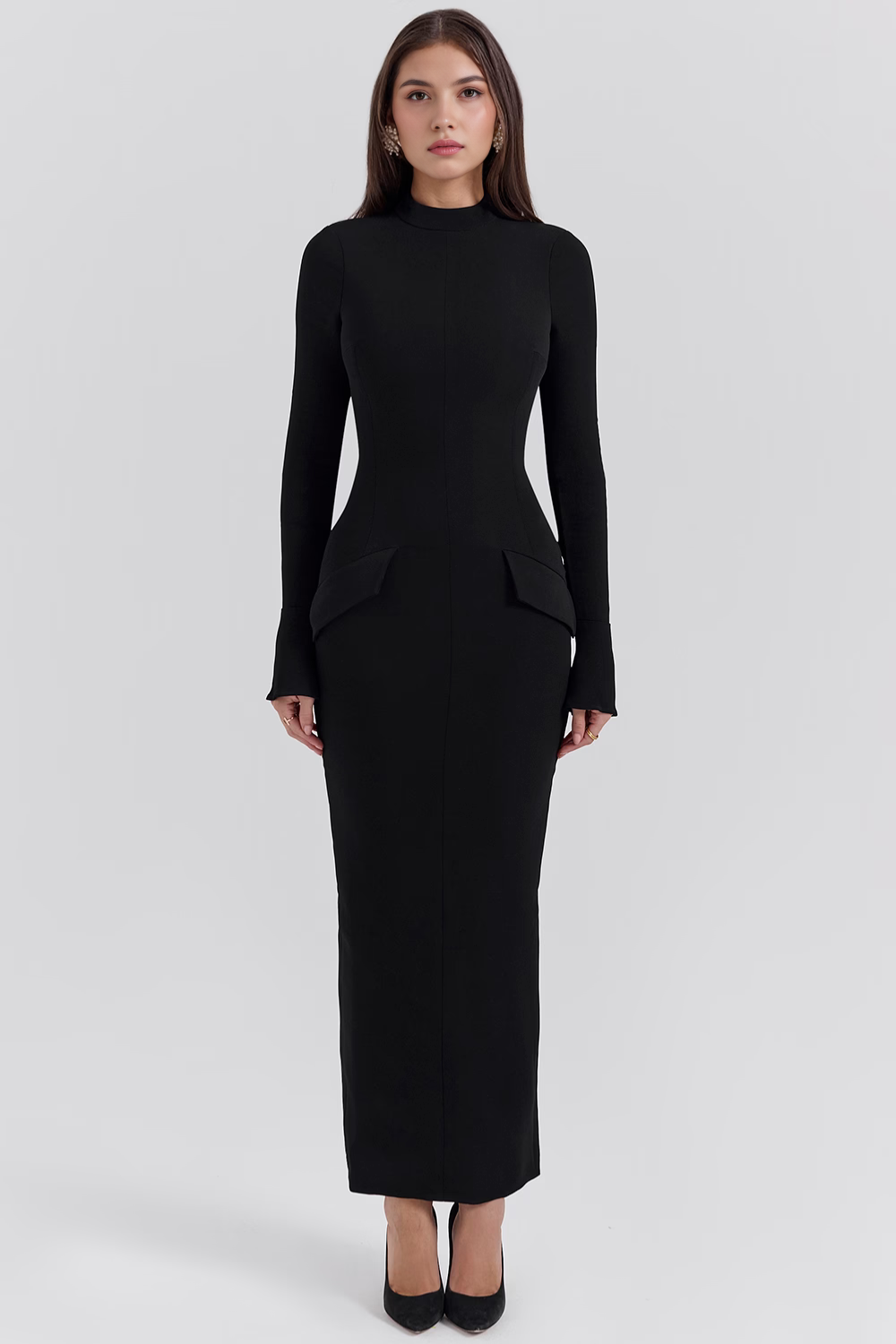 Vestido Manga Longa Kayla