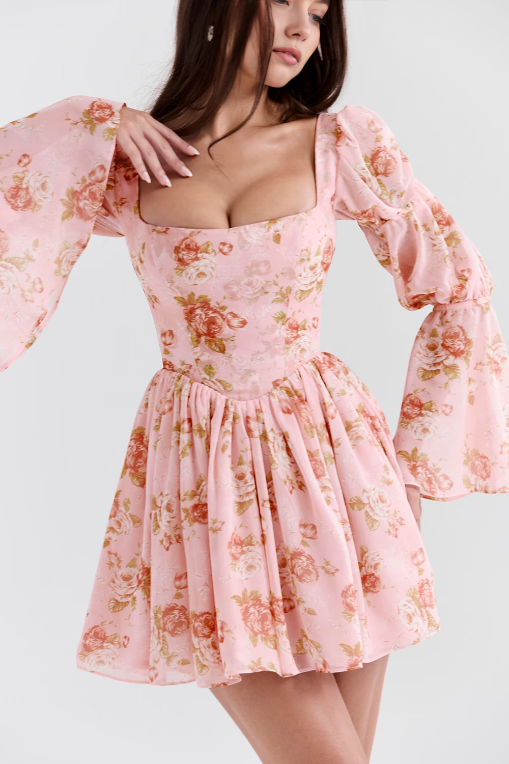 Vestido Manga Longa Rosalia