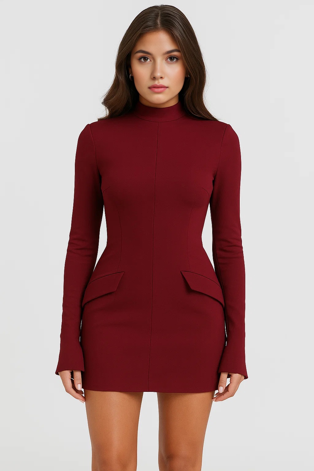 Vestido Manga Longa Kayla