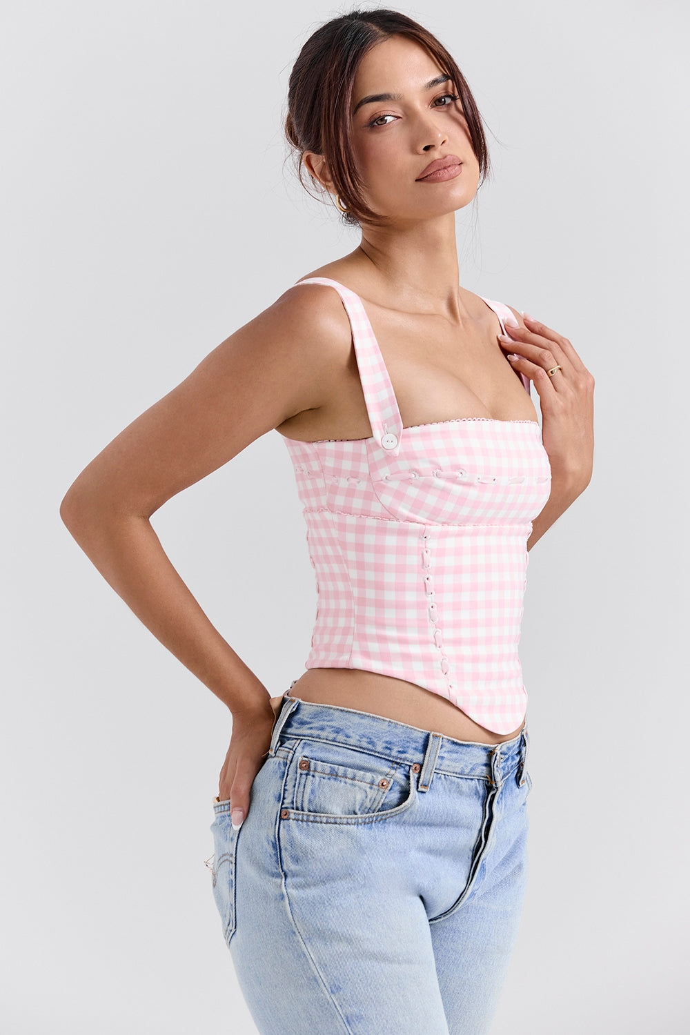 Corset Xadrez Amélie