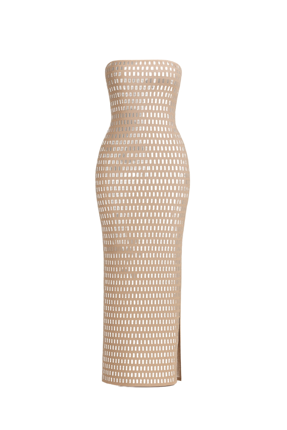 Vestido Longo tomara que caia brilhoso Opulence - Majestique