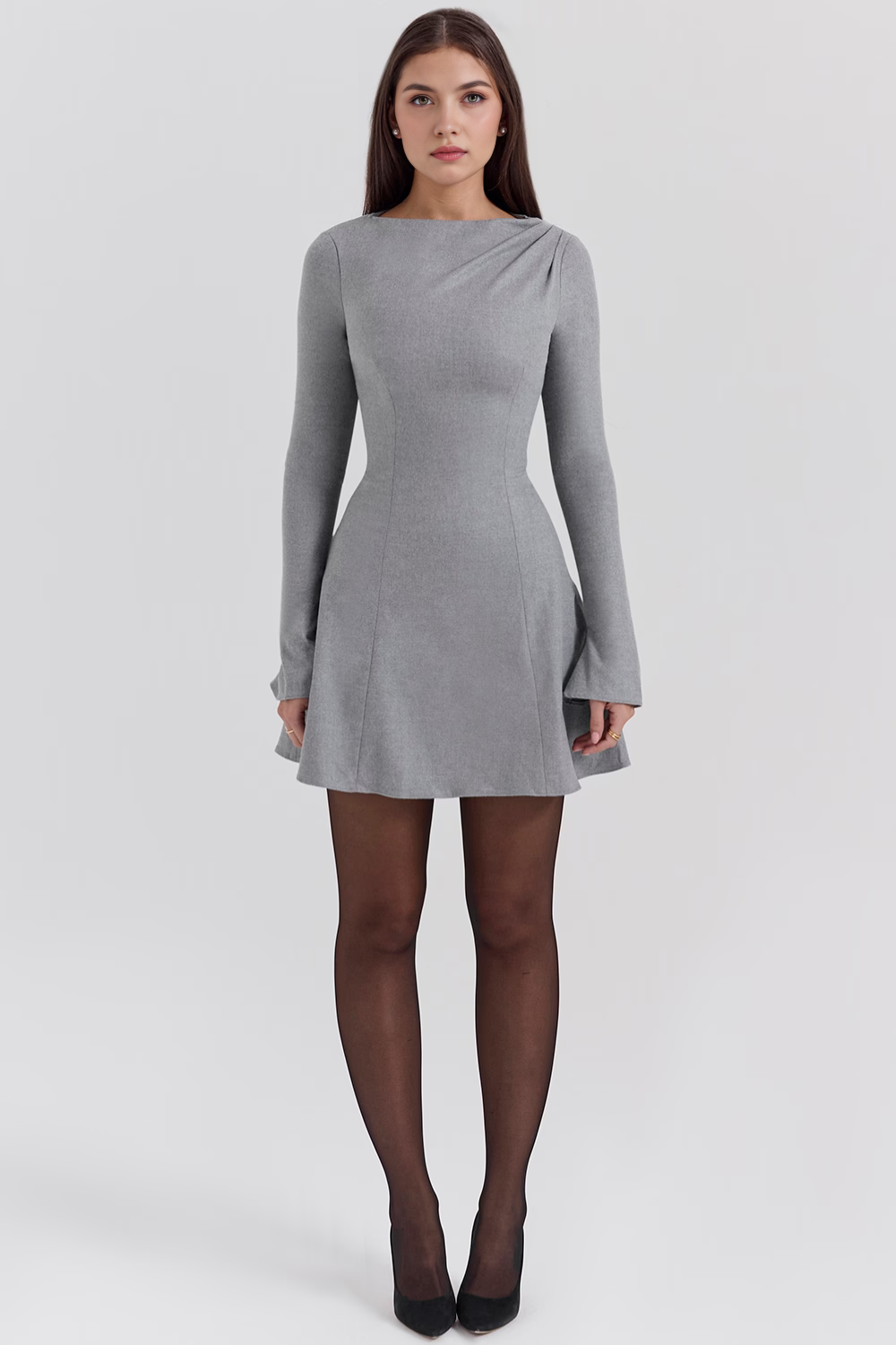 Vestido Manga Longa Cleo
