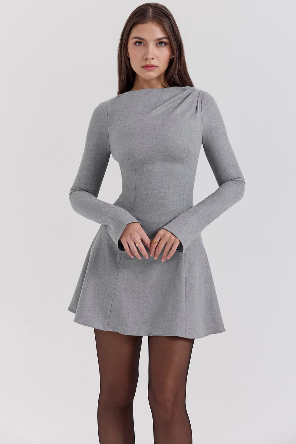 Vestido Manga Longa Cleo