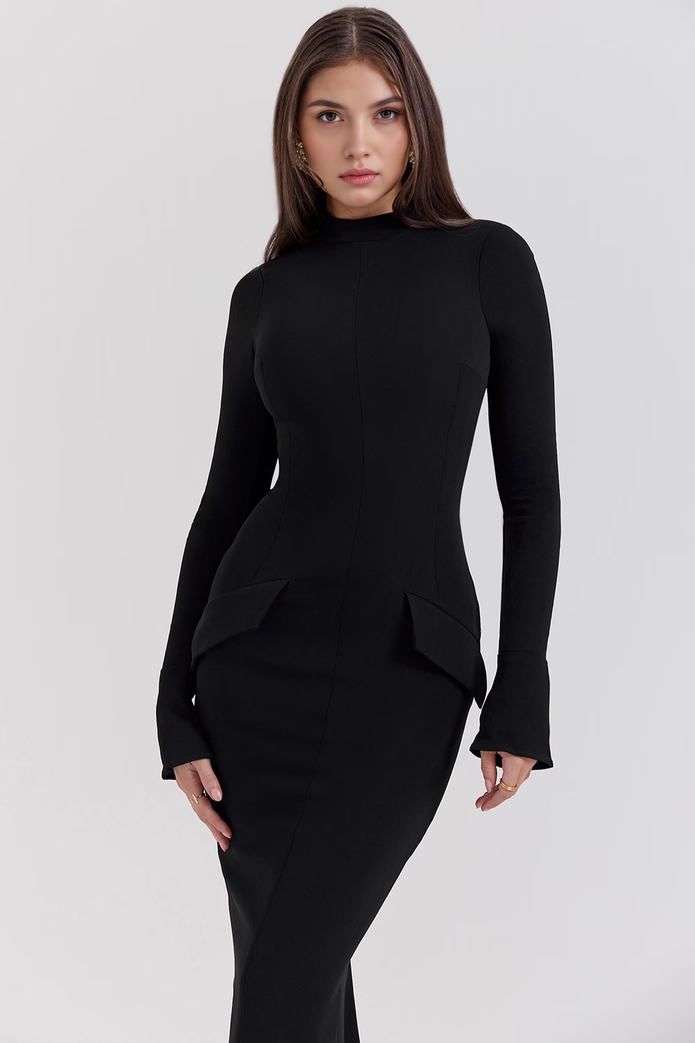 Vestido Manga Longa Kayla