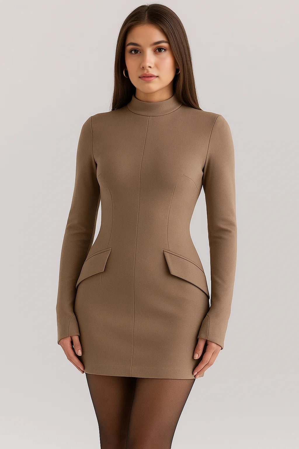 Vestido Manga Longa Kayla